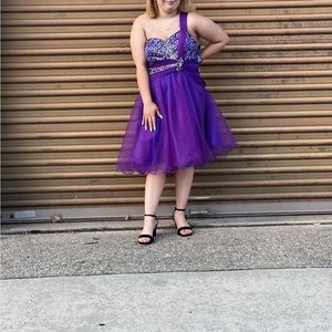 Purple dress